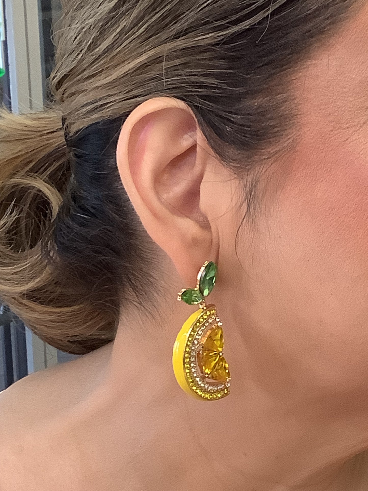 Lemon Blossom Pop Earrings