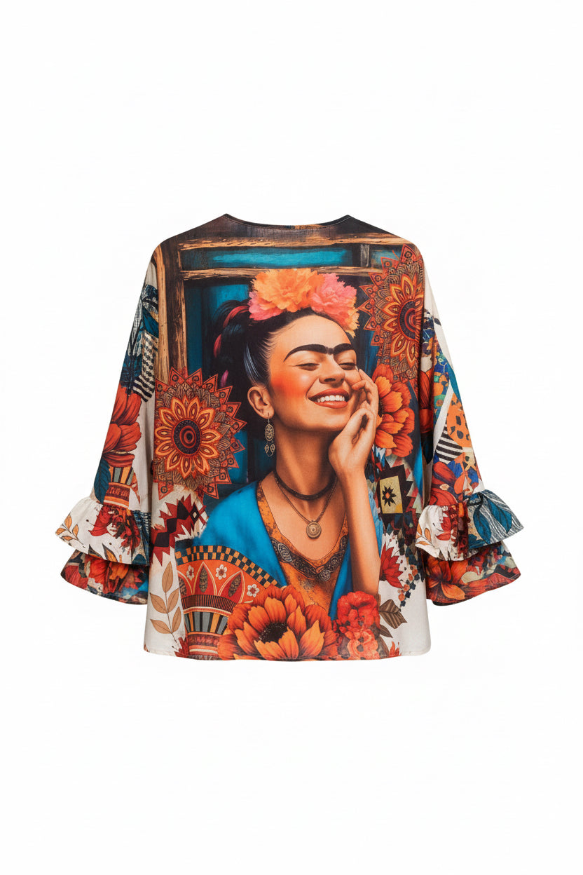 Tribal Frida Blouse Multicolor