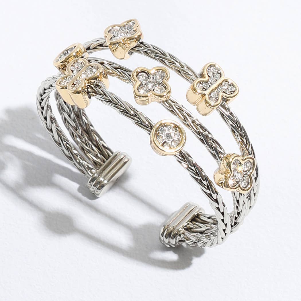 Triple Braided Inspired Bracelet