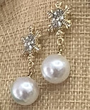 Pearl Dangle Style Earrings