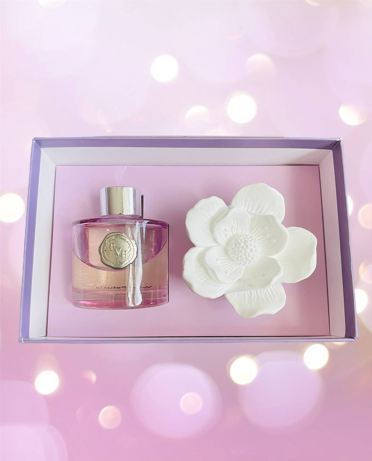 Magnolia Flower, Diffuser Gift Set - Velvet Petunia