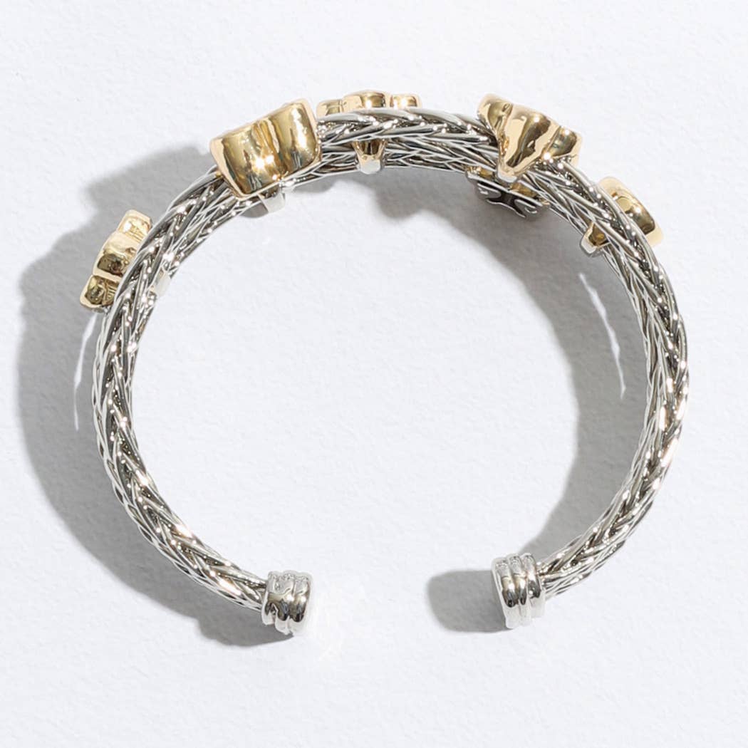 Triple Braided Inspired Bracelet