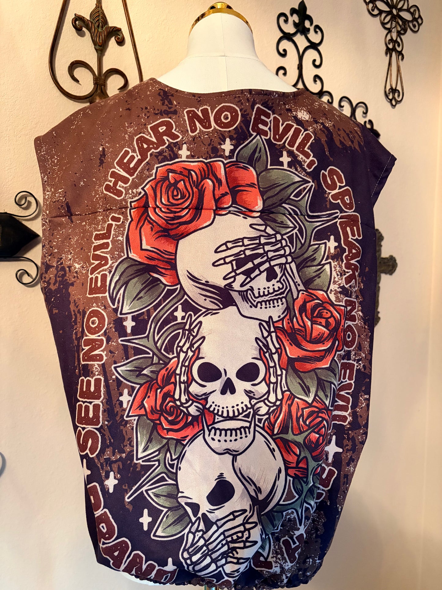 Italian “See No Evil…” Vest