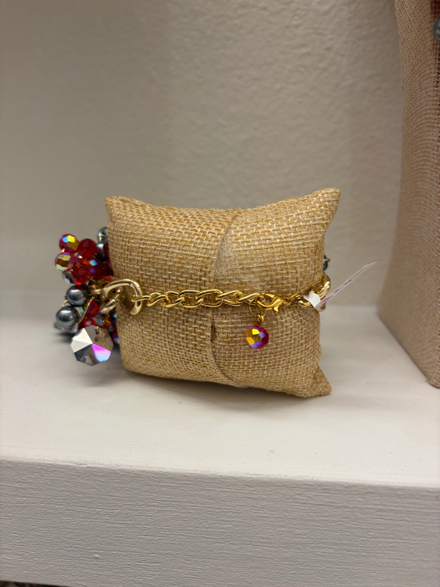 Artisan Crystals bracelet (7.5”)