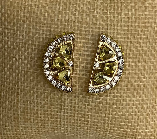Lime Blossom Pop Earrings