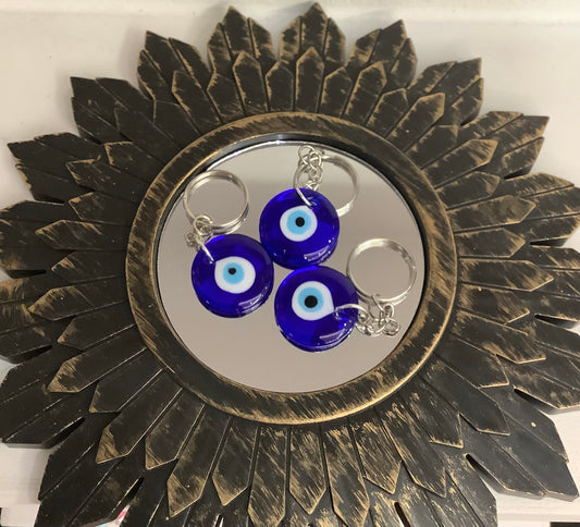 Turkish blue evil eye 🧿 keychain