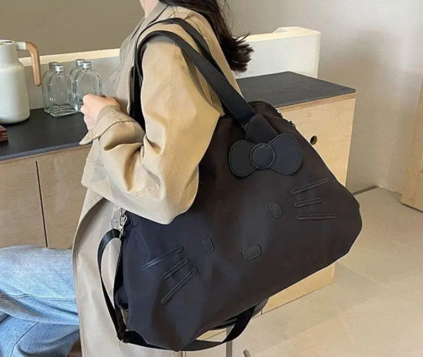 Black Hello KITTY All-purpose bag