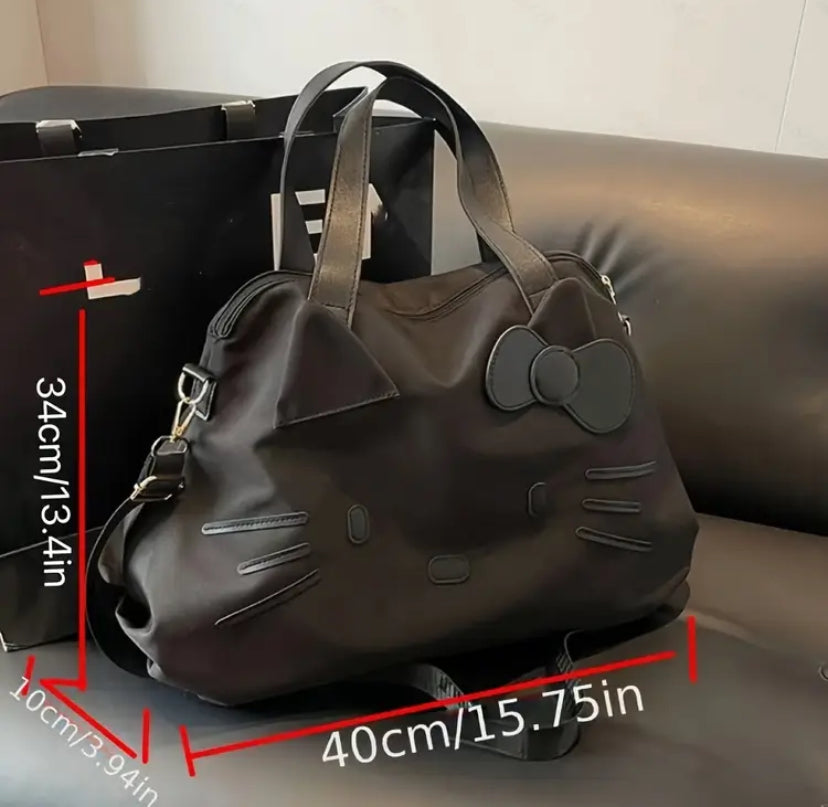 Black Hello KITTY All-purpose bag