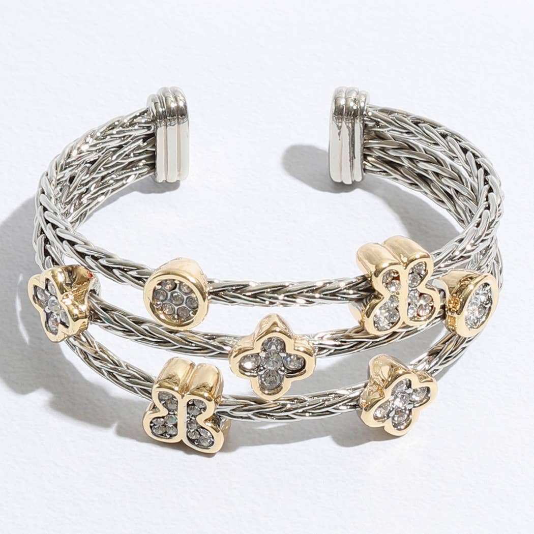 Triple Braided Inspired Bracelet