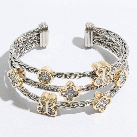 Triple Braided Inspired Bracelet