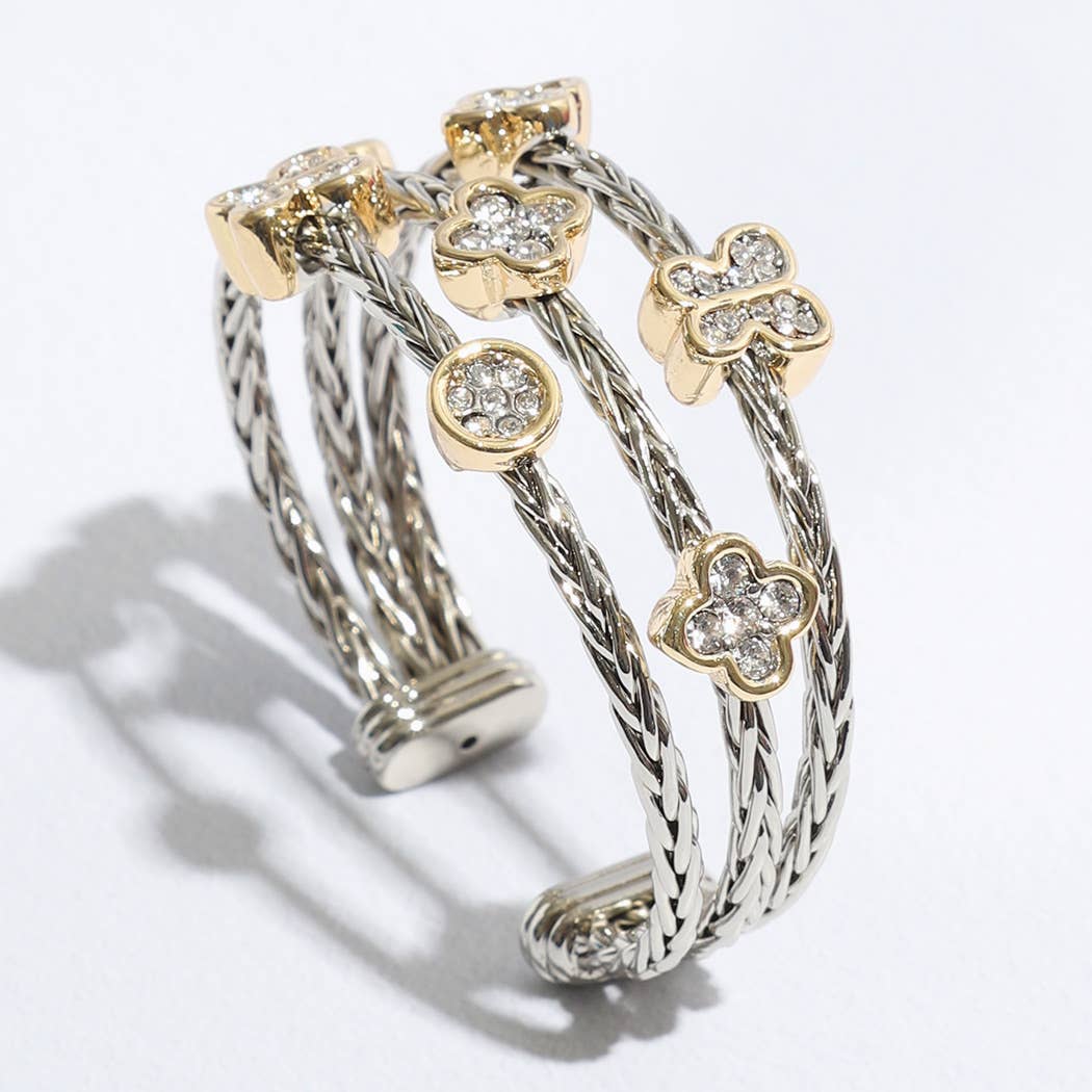 Triple Braided Inspired Bracelet